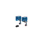 Bosch ? pack de 2 outils �lectroportatifs 18v ? perceuse - visseuse � percussion et visseuse � chocs ...