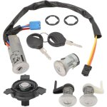 Kit complet 3 serrures + neiman + bouchon de r�servoir + 2 cl�s compatible pour peugeot 206 (1998 - ) ...