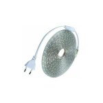 Kit complet ruban led 10 mtres 220v silicone tanche ip68 blanc froid 6000k smd5050 60led / m - pas ...