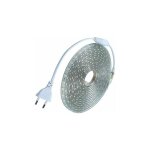 Ersandy - kit complet ruban led 5 mtres 220v silicone tanche ip68 blanc froid 6000k smd5050 60led ...