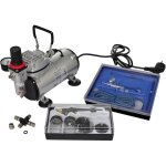 Kit de compresseur d'arographe avec 2 pistolets