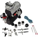 Kit de compresseur professionnel avec 2 pistolets cfw797570