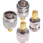 Kit de connecteurs n vers rp - sma, convertisseur adaptateur coaxial  polarit inverse sma male femelle ...