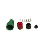 Kit connectique droit vert pour feu radex 8500