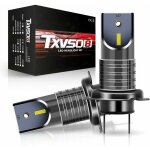 Zvd - 110w 30000lm h7 led car phare conversion globes canbus ampoules faisceau 6000k kit (wanan) - -
