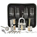 Kit de crochetage de serrure crea kit de crochetage de serrure de 25 pi�ces, outils de pratique avec ...