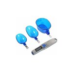 Kit de cuillre  mesurer, 500 / 0. 1g cuillres remplaables numriques lectroniques prcises, balance ...