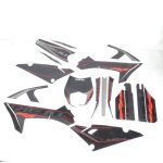 Kit d�co autocollant black series pour moto rieju 50 mrt pro 2022