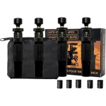 Kit de d�gonflage automatique de pneu 10 - 30 psi, valve de d�gonflage de pneu � arr�t automatique r�glable, ...