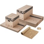 Kit déménagement écologique + 1 adhésif kraft ?fragile? offert Kit déménagement écologique + 1 adhésif kraft ?fragile? offert