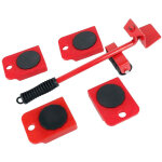 Kit d�placement fishtec 1 levier + 4 coins roulants