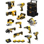 Dewalt - kit dwk1203 (dcd996 + dch273 + dcg405 + dcf887 + dcf899h + dcs334 + dcs570 + dcs355 + dcp580 ...