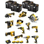 Dewalt - kit dwk1203t (dcd996 + dch273 + dcg405 + dcf887 + dcf899h + dcs334 + dcs570 + dcs355 + dcp580 ...