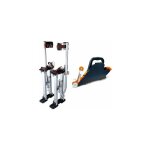 Kit échasses aluminium krtools de 45 à 76 cm + banjo en plastique edmaplic edma Kit échasses aluminium krtools de 45 à 76 cm + banjo en plastique edmaplic edma