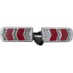 Berger&schr�ter - kit d'�clairage pour remorque 13 p�les clignotant, feu stop, �clairage de plaque min�ralogiq ...