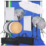 Kit d'éclairage de studio photo vidaxl Kit d'éclairage de studio photo vidaxl