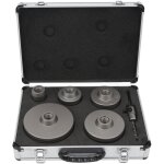 Sjlerst - kit d'embouts de scie cloche pour bton 6 pices, kit de scie cloche en acier au carbone 40 ...