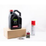 Kit entretien vidange standard pour honda gl 1000 goldwing de 1976 � 1978 - motul 5100 10w40 4l