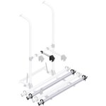 Kit extension rail et bike holder thule modle - 4 vlos esse 4