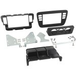 Kit facade autoradio 2din compatible avec seat mii skoda citigo vw up ap11 - noir vide poche clim manuelle ...