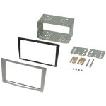 Adnauto - kit facade autoradio fa100nb compatible avec opel corsa c 00 - 06 - argent