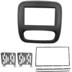 Kit de fa�ade d'autoradio st�r�o 2 din compatible pour renault trafic pour opel vivaro 2015 +