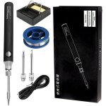 Kit de fer  souder, 8 w, outils de soudage avec temprature rglable de 330  450 ?, fer  souder lectrique ...