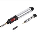 Kit de fer � souder au gaz - kit de fer � souder sans fil au gaz butane 4 en 1 torches de soudage � temp�ratur ...