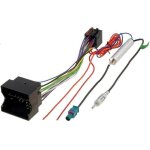 Kit fiche iso autoradio compatible avec opel ap05 et adaptateur antenne