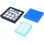 Kit de filtres anti - allergies + filtre moteur + filtre en mousse pour philips powerpro compact powerpro ...
