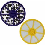 Kit de filtres hepa anti - allergie avant et apr�s - moteur pour aspirateurs dyson dc05 dc08 dc15 dc19 ...