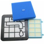 Kit de filtres lavables en mousse pour aspirateur philips power pro compact - fc9331 / 09, fc9332 / 09, ...