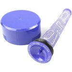 Kit de filtres pr� - moteur + filtre post - moteur hepa compatible avec dyson v7, v8, 965661 - 01, 96566101, ...