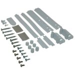 Kit de fixation (glissi�res) porte (481231028208) r�frig�rateur, cong�lateur bauknecht, ignis, ikea whirlpool, ...