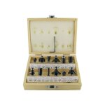 Coffret 12 fraises carbure queue �8mm hikoki 500507