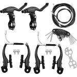 Coavas - kit de freins de vélo pour la plupart des vélos, vtt, freins hybrides avant et arrière universels ... Coavas - kit de freins de vélo pour la plupart des vélos, vtt, freins hybrides avant et arrière universels ...