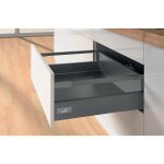 Kits innotech atira avec coulisses - silent system 30 kg - tiroir casserolier tringles h144 mm - 420 ...