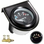 Kit de jauge de temprature de l'eau pour voiture noir led universel manomtre de temprature de l'eau ...