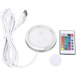 Kit de lampe led pour imprimante 3d compatible avec bambu lab, 16 couleurs rgb, avec t�l�commande, luminosit� ...