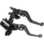 Kit levier d'embrayage levier frein moto 7 / 8 universels, frein embrayage maître - cylindre réservoir ... Kit levier d'embrayage levier frein moto 7 / 8 universels, frein embrayage maître - cylindre réservoir ...