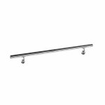 Kit main courante rambarde support mural 100 cm escaliers acier affin�
