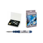 Kit microsoudure pyrogravure 1800w + recharge gaz + accessoires + mallette kemper