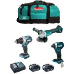 Makita - kit mk309 (dhp486 dtd154 dga504 2 x 5, 0 ah dc18rc lxt600)