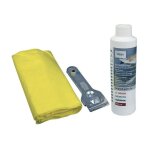 Kit de nettoyage kit d'entretien table de cuisson vitrocéramique 3 pièces 311502 bsh Kit de nettoyage kit d'entretien table de cuisson vitrocéramique 3 pièces 311502 bsh