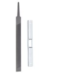 Kit d'outils durables de coupe - aigu�, fichier plat de s�curit�, 2 pcs de tron�onneuse universelle, ...