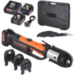 Kit d'outils de presse et de batterie, outil de presse professionnel, outil de sertissage de tuyaux lectrique ...