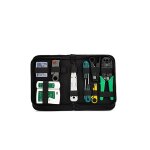 Kit d'outils de rparation rseau, outil de sertissage, testeur de cble, connecteurs, pince  sertir ...