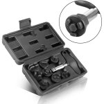 Kit d'outils de vidange d'huile 9 pices outil de vidange d'huile jeu de cls  douille - stahlwerk