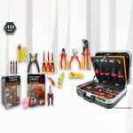 Kit outillage lectricien (outils  dnuder jokari?) 122 pices