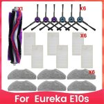Kit de pi�ces de rechange et accessoires pour aspirateur robot e10s : brosse principale, filtres hepa, ...